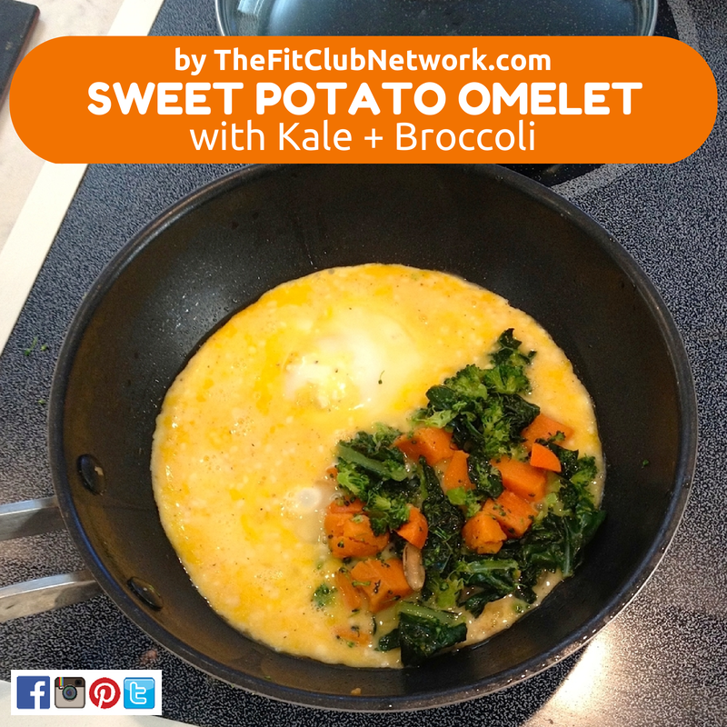 Sweet Potato Omelet by Dave Ward of