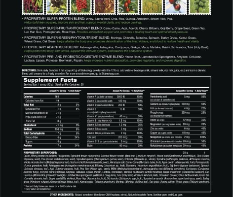 SHAKEOLOGY INGREDIENTS: Whey Isolate Protein | TheFitClubNetwork.com