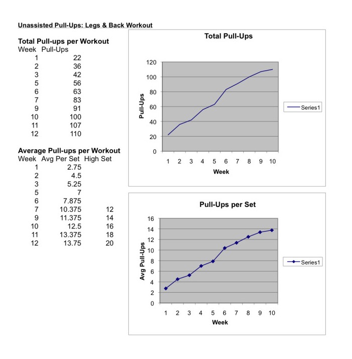 Hoyt's Pull-Ups thru Week 12 Sheet1 Can't Do Pull Ups? Don't Give Up! | TheFitClubNetwork.com