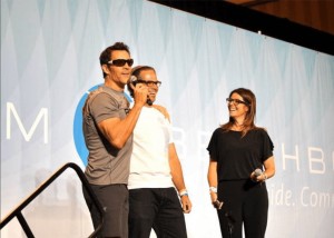 Now Accepting Applications — Dave and Monica Koon with Tony Horton at Beachbody Coach Summit 2013 | TheFitClubNetwork.com