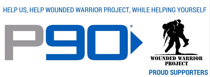 P90 AND WOUNDED WARRIOR PROJECT: Buy P90 from the Fit Club Network in October and November 2014 and a portion of the proceeds will go to the Wounded Warrior Project! | By Dave Ward of TheFitClubNetwork.com