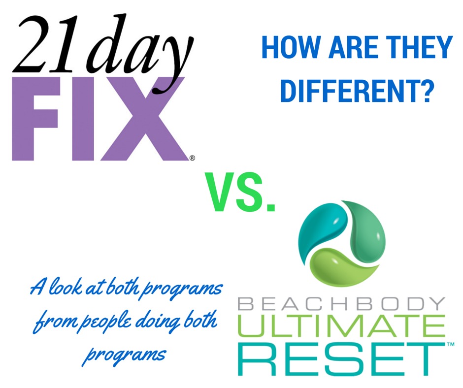 21 Day Fix vs Ultimate Reset | TheFitClubNetwork.com
