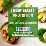 BODY BEAST LUNCH RECIPES: Turkey, Goat Cheese & Avocado Rolls | TheFitClubNetwork.com