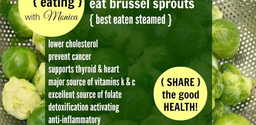 21 DAY FIX RECIPES: Holiday Brussel Sprouts