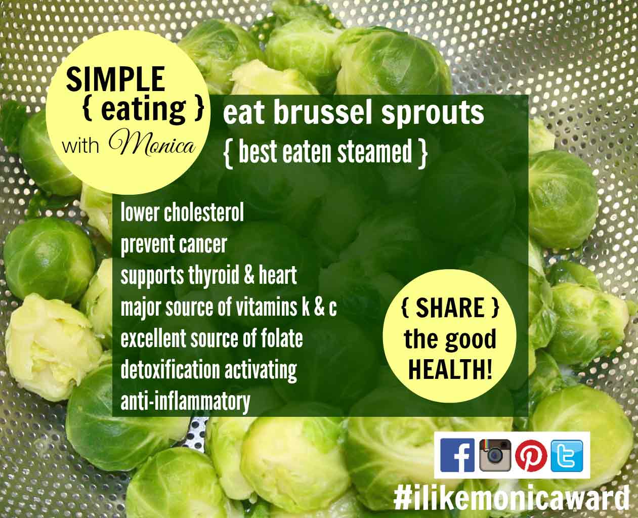 21 DAY FIX RECIPES: Holiday Brussel Sprouts | TheFitClubNetwork.com