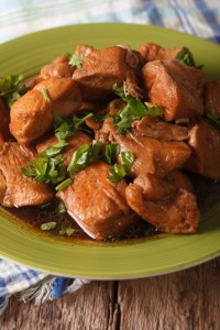 Coach Monica's Healthy Chicken Adobo Recipe | TheFitClubNetwork.com