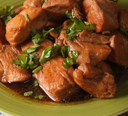 Coach Monica’s Healthy Chicken Adobo Recipe