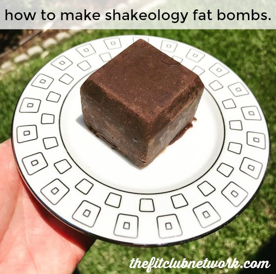 How to Make Shakeology Fat Bombs