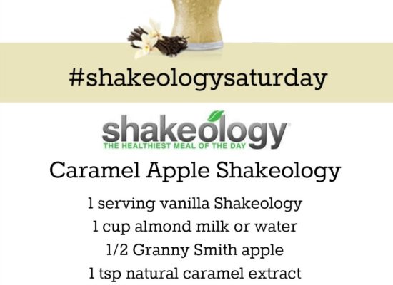 VANILLA SHAKEOLOGY RECIPE: Caramel Apple