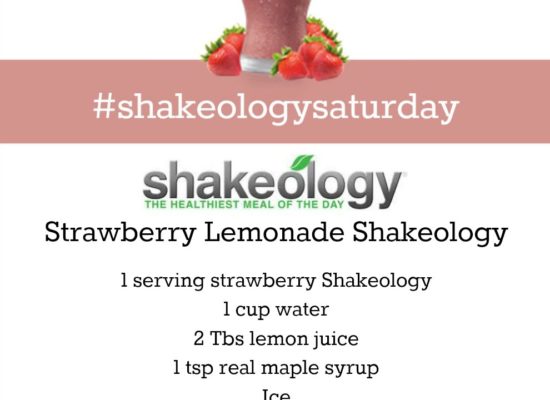 STRAWBERRY SHAKEOLOGY RECIPE: Strawberry Lemonade