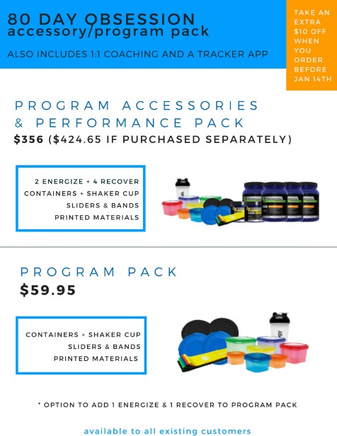 80 Day Obsession Option 3 (for EXISTING customers) | TheFitClubNetwork.com
