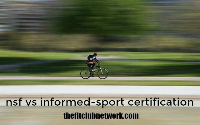 NSF vs Informed Sport Certification