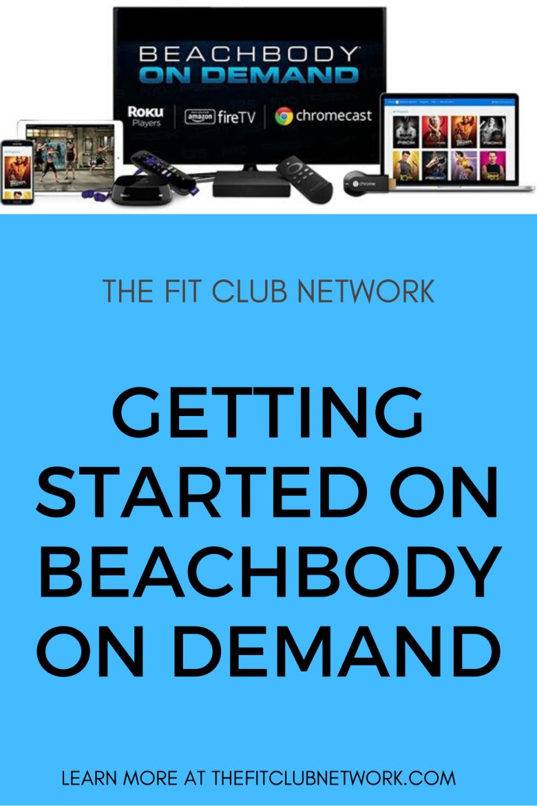 Getting Started on Beachbody on Demand | TheFitClubNetwork.com