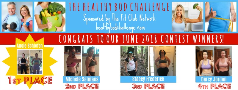 Healthy Bod Challenge Weight Loss Transformation Winners — JUNE 2018 | THEFITCLUBNETWORK.COM