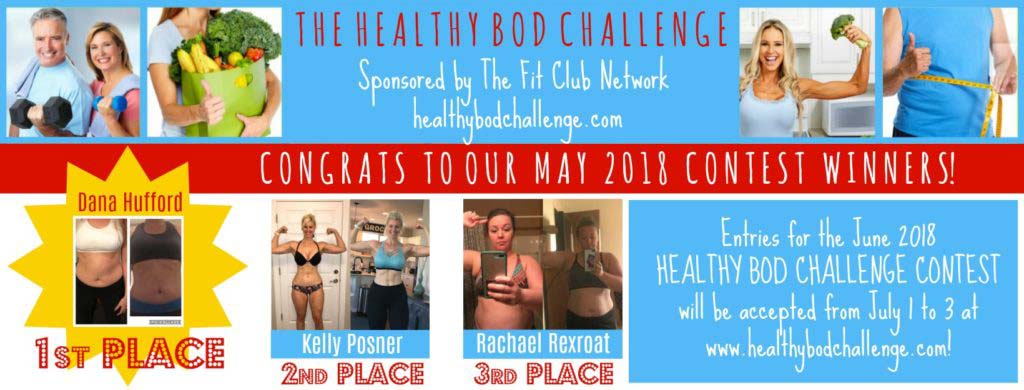 The Healthy Bod Challenge Weight Loss Transformation Contest Winners (May 2018) | TheFitClubNetwork.com