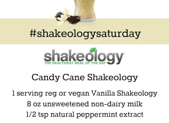 VANILLA SHAKEOLOGY RECIPE: Candy Cane