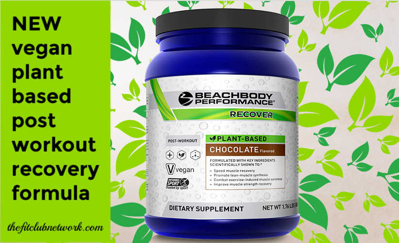 Beachbody's NEW Vegan Post Workout Recovery Drink | THEFITCLUBNETWORK.COM