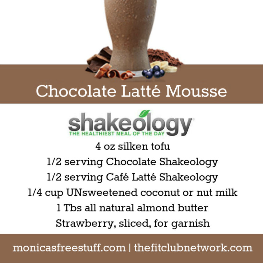 CHOCOLATE SHAKEOLOGY RECIPE: Chocolate Latte Mousse