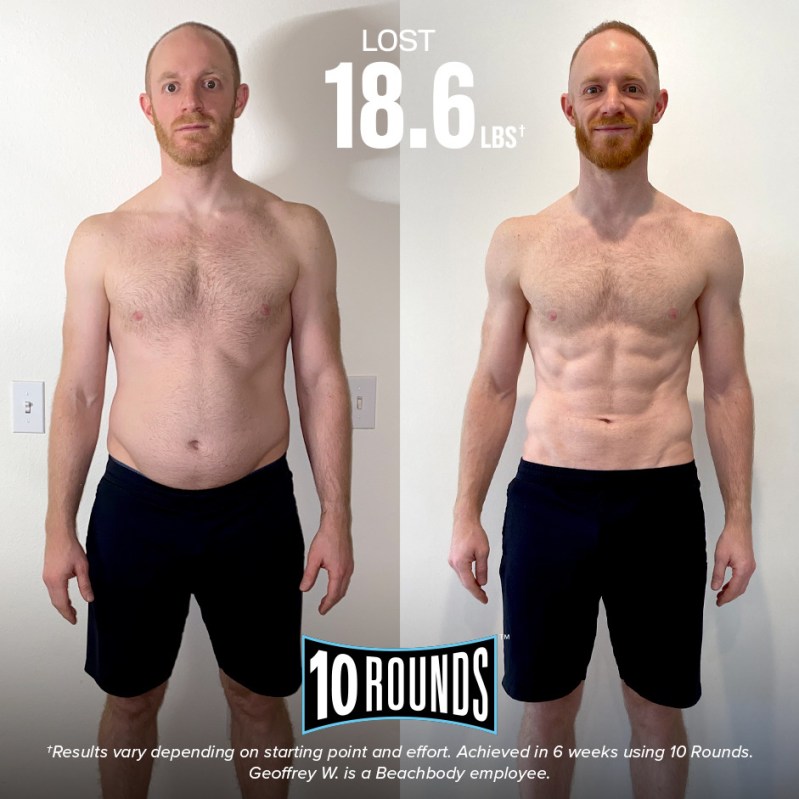 10 Rounds Results — Geoffrey W. | THEFITCLUBNETWORK.COM