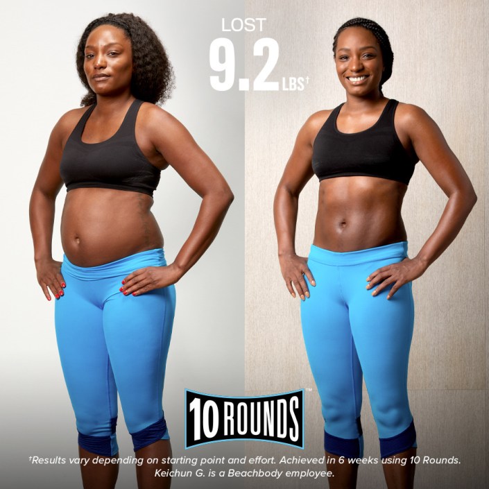 10 Rounds Results — Keichun G. | THEFITCLUBNETWORK.COM