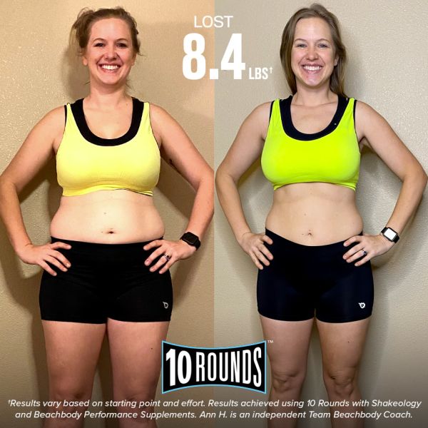 10 Rounds Transformation: Ann H. | THEFITCLUBNETWORK.COM