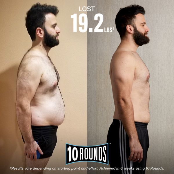 10 Rounds Transformation: David G. | THEFITCLUBNETWORK.COM