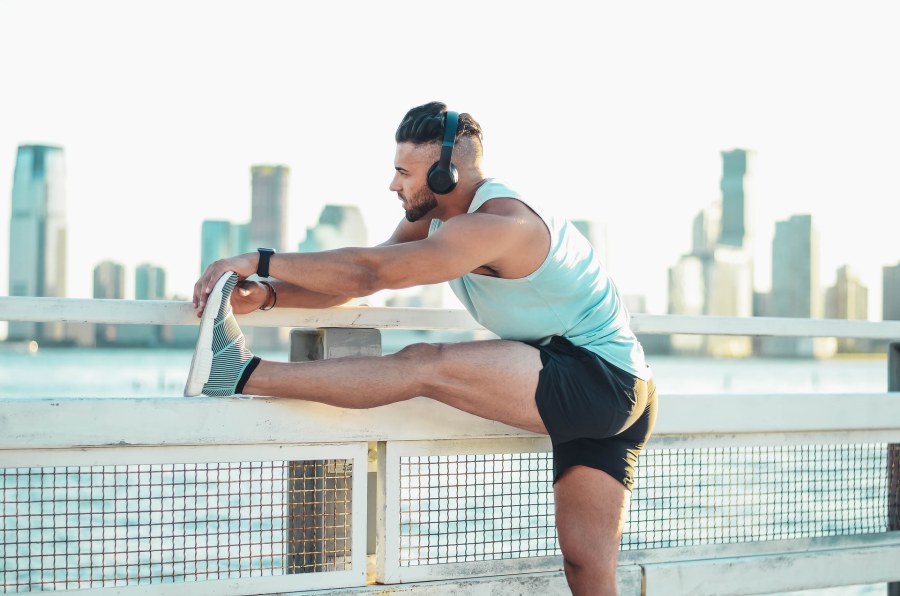 Stretching before exercise