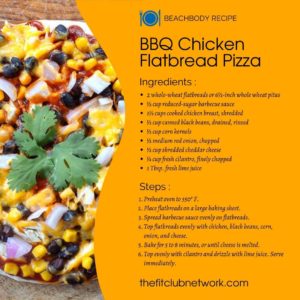 BBQ Chicken Flatbread