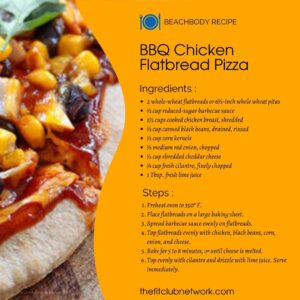 Chicken Flatbread Pizza