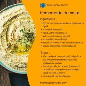 Homemade Hummus