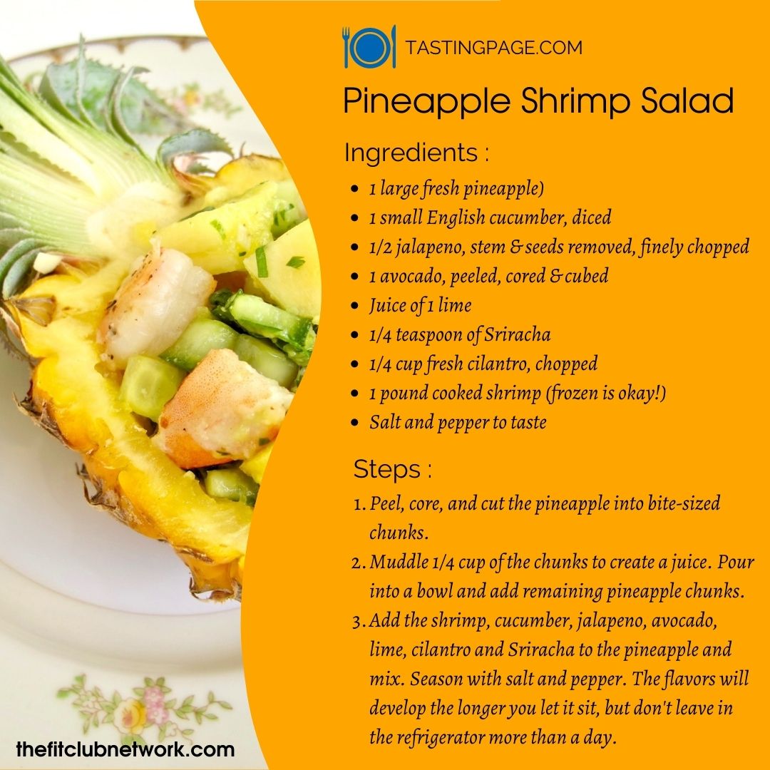 Pineapple Shrimp Salad